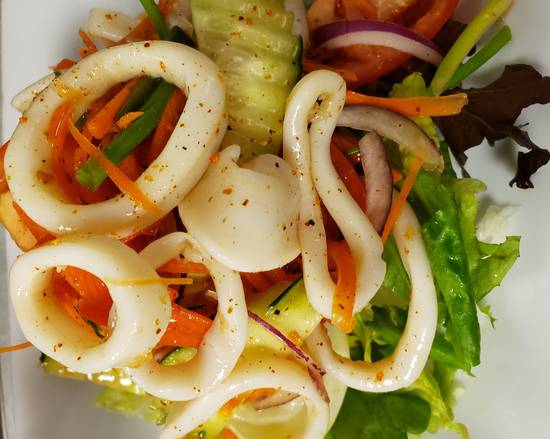 Order 22 Squid Salad food online from Suthathip Thai Restaurant store, Anaheim on bringmethat.com