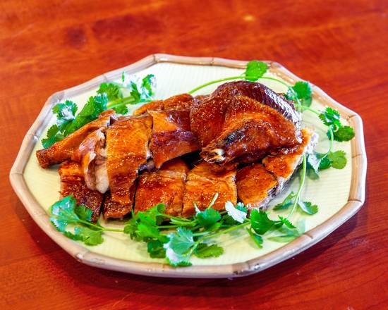 Order Roast Duck (Half) (明炉烧鸭 (半)) food online from Saigon Seafood Harbor Newark store, Newark on bringmethat.com