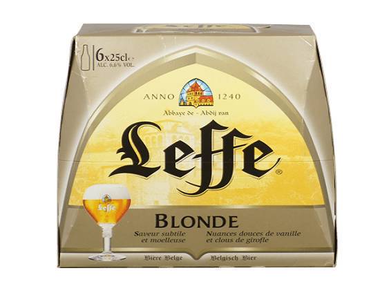leffe blonde 6x25cl