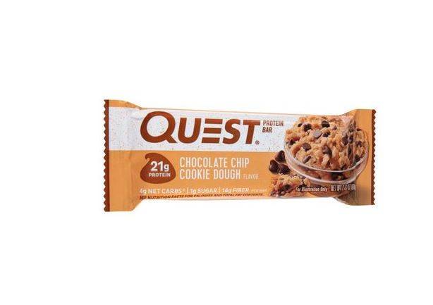Order Quest Choc Chip Cookie Dough Protein Bar food online from Shell store, Tampa on bringmethat.com