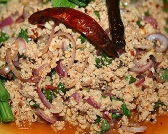 Order Larb Salad food online from Topthai Kitchen store, Lincoln on bringmethat.com