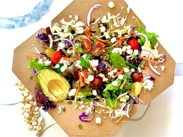 Order Mexican Salad with Cilantro Lime Dressing food online from The Salad Bowl store, Oakland on bringmethat.com