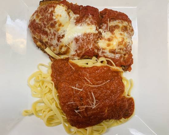 Order Eggplant Parmigiana  food online from Rotelli Pizza & Pasta store, Boca Raton on bringmethat.com