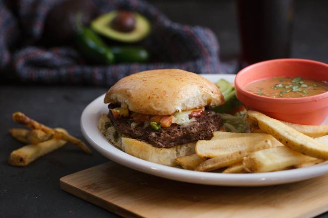 Order Mexicana Burger  food online from Monterey Little Mexico store, Temple on bringmethat.com
