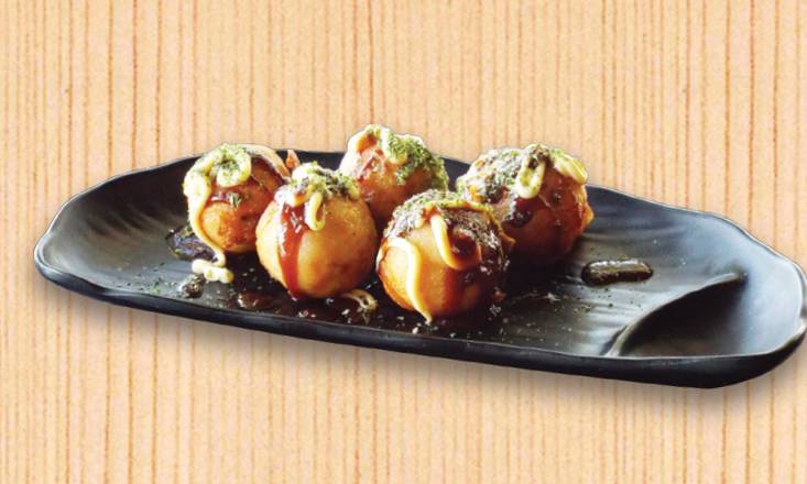 Order 23. Octopus Balls food online from Ajisen Ramen store, San Diego on bringmethat.com