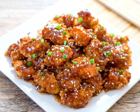 Order Honey Garlic Chicken food online from CY Chinese Restaurant Szechuan Cuisine store, North Miami Beach on bringmethat.com