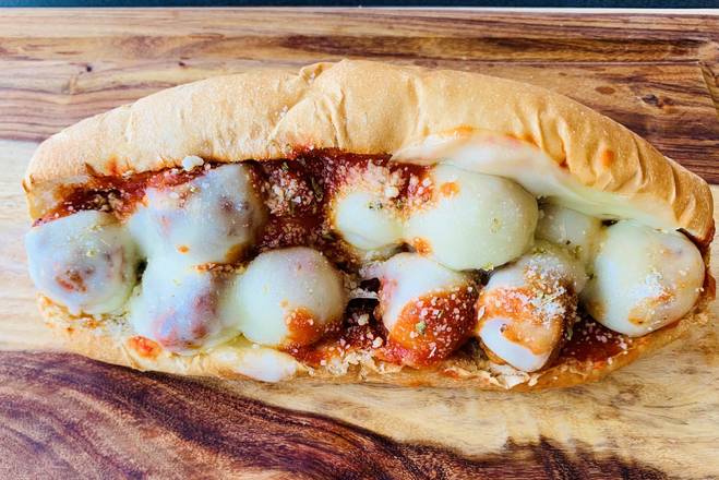Order Regular Meatball and Cheese food online from Jack Subs Pizza store, Frederick on bringmethat.com