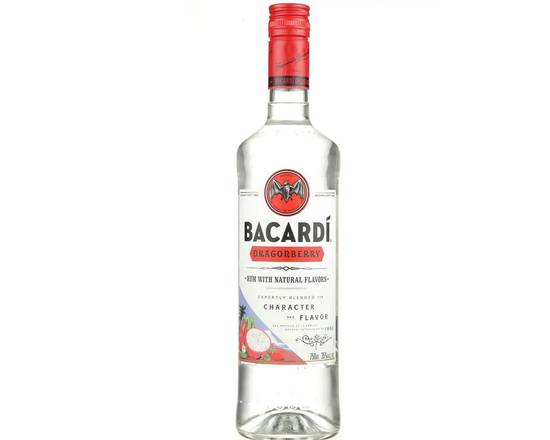 Order Bacardi Dragon Berry, 750mL rum (40.0% ABV) food online from Xtra Liquors & Wines store, WEST MIAMI on bringmethat.com
