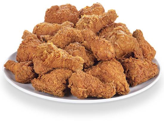 Order 25 Pieces Dark Chicken food online from Krispy Krunchy Chicken store, Doraville on bringmethat.com