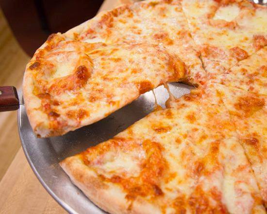 Order Classic Cheese Pizza food online from Robert's Pizzeria store, Newark on bringmethat.com