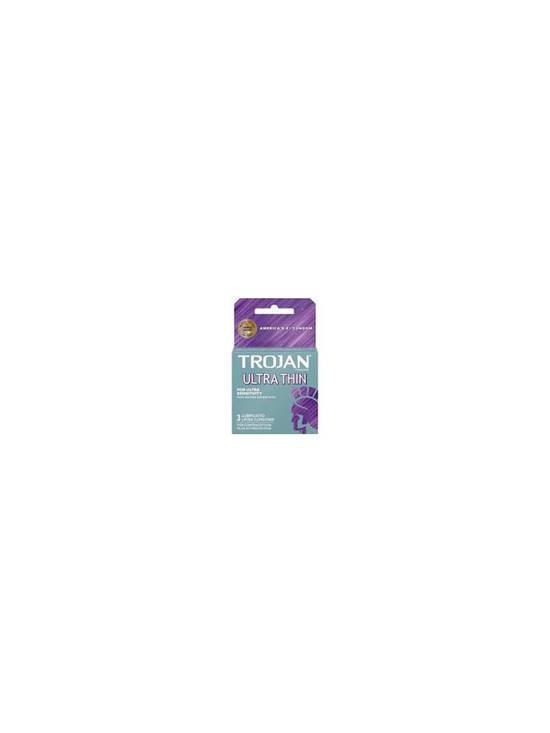Order Condoms, Trojan Magnum Ultra Thin food online from Chevron Extramile store, San Francisco on bringmethat.com