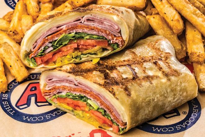 Order Spicy Italian Wrap food online from Arooga's Route 11 store, Mechanicsburg on bringmethat.com