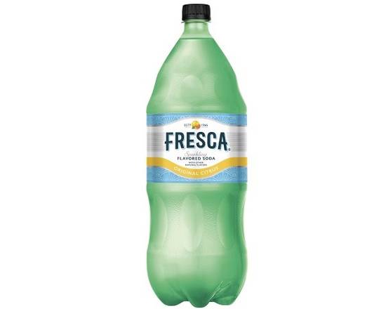 Order Freska, 2L mixer (sparkling citrus flavored soda) food online from Golden Ox Liquors store, Saint Augustine on bringmethat.com
