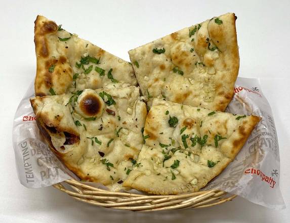 Order Garlic Naan food online from Chowpatty store, Woodbridge Township on bringmethat.com