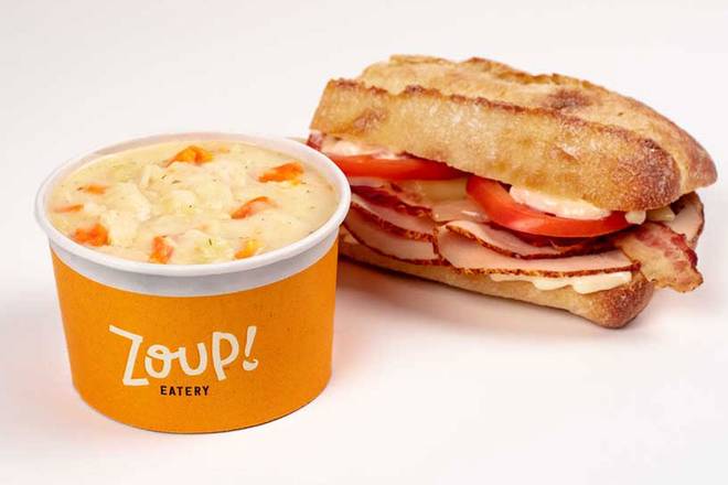 Order Soup and Sandwich food online from Zoup! @ Old Mill store, Washington on bringmethat.com