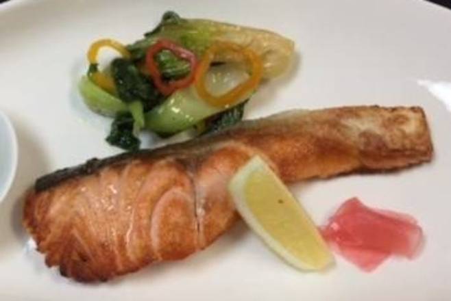 Order Grilled Salmon  food online from Sushi Katsu-Ya - Woodland Hills store, Woodland Hills on bringmethat.com