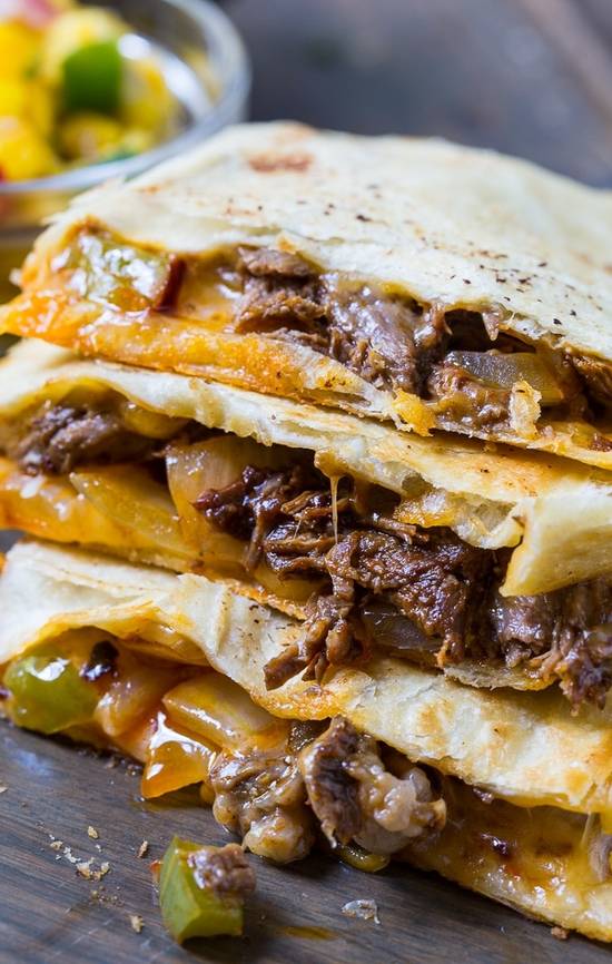 Order Beef Quesadilla food online from Habeeb Grill By Pita Grill And Creperie store, Franklin on bringmethat.com