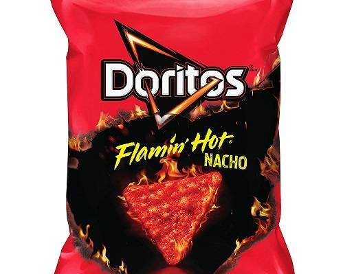 Order Doritos Flamin' Hot Nacho food online from Glenrose Liquor & Mini Mart store, Glendale on bringmethat.com