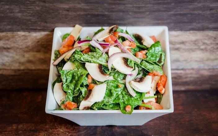 Order Spinach Salad food online from Holy Schnitzel store, Aventura on bringmethat.com