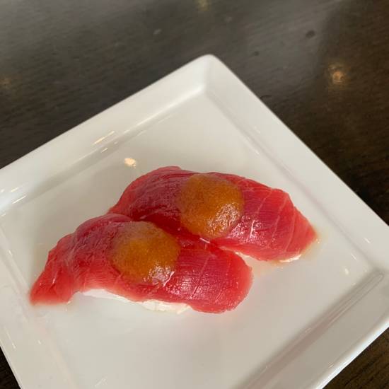 Order Blue Fin Tuna w/ Ginger Sauce Sushi food online from Yu-n-mi store, Beverly Hills on bringmethat.com