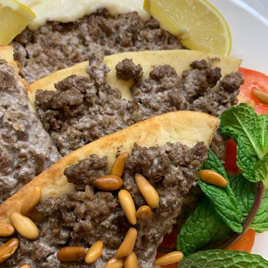 Order Meat Pie food online from Mediterraneaneat All With Olive Oil store, Dallas on bringmethat.com
