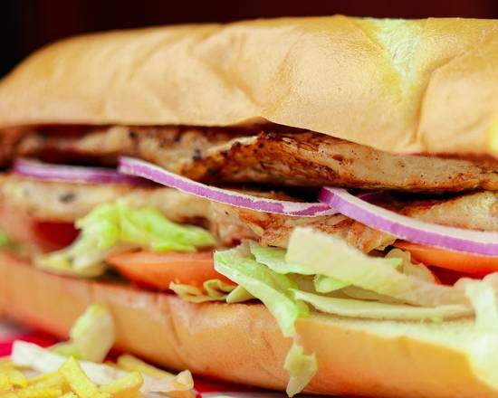 Order Chicken Breast Sandwich food online from Chimiking Restaurant store, Orlando on bringmethat.com