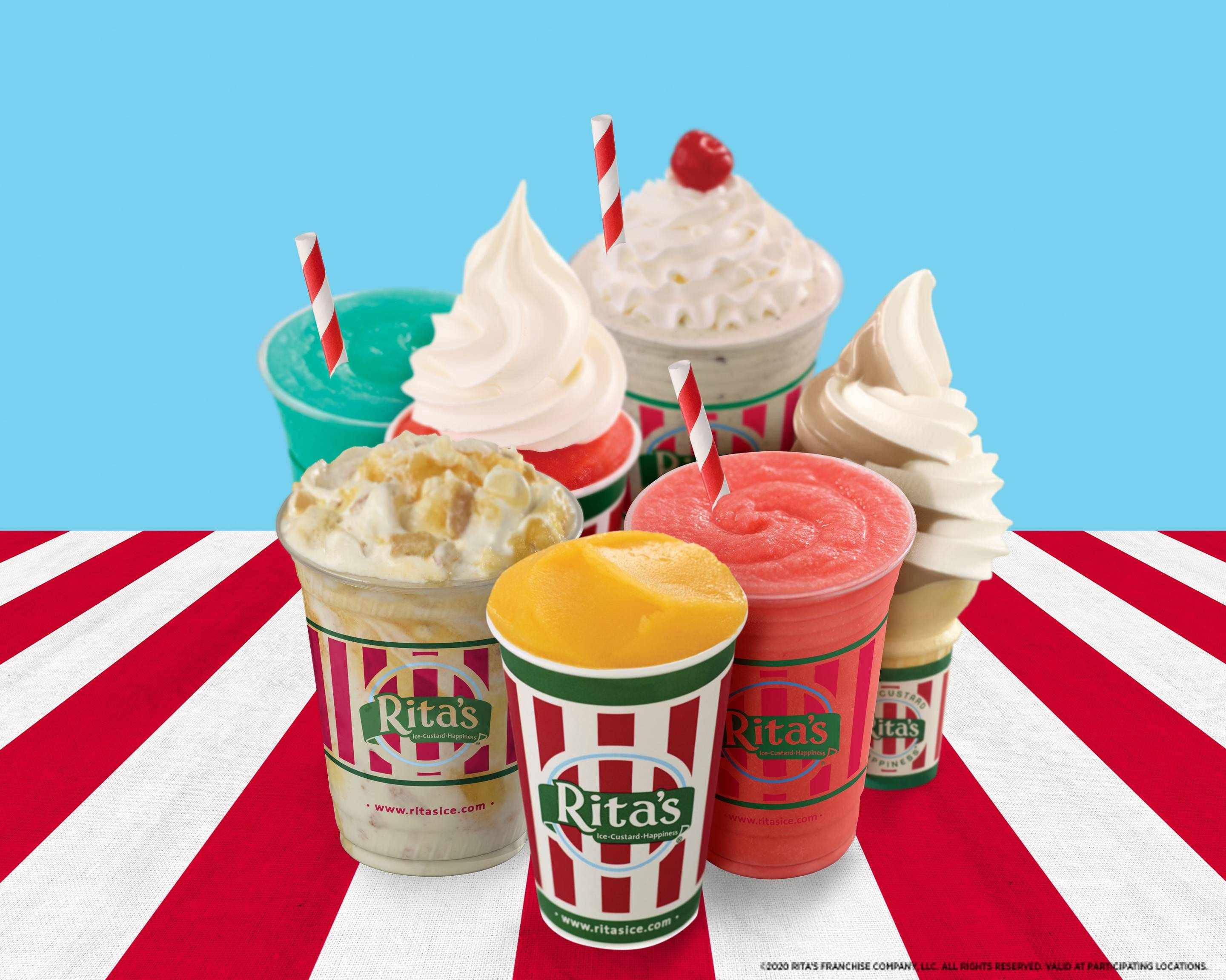 Rita's Italian Ice (3011 E. Las Olas Blvd) Menu Fort Lauderdale • Order