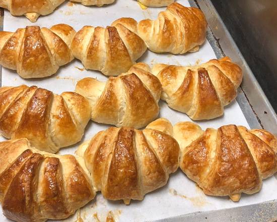 Order Buttered Croissant food online from Bagels Plus & Deli store, Secaucus on bringmethat.com