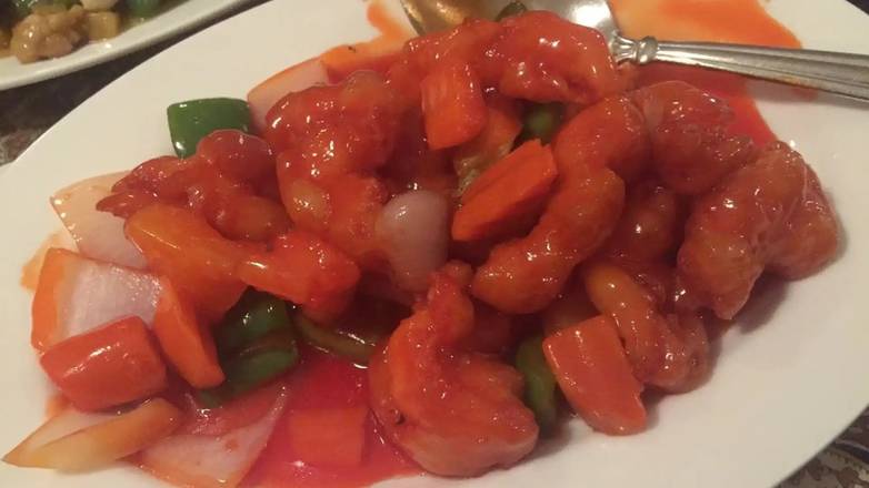 Order Lunch Sweet & Sour Prawns food online from Kirin store, Santa Rosa on bringmethat.com