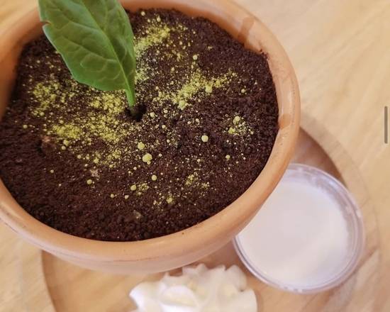 Order Flowerpot Cake 盆栽蛋糕 food online from Sakura Ramen store, Southwest Ranches on bringmethat.com