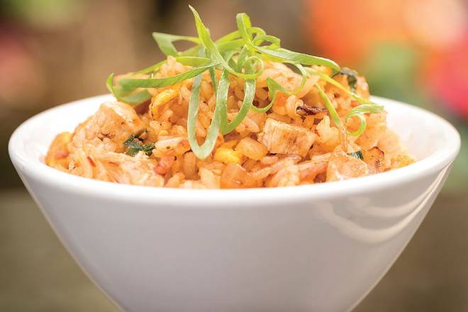 Order HIBACHI SPICY CHICKEN RICE (Serves 1) food online from Benihana store, Manhasset on bringmethat.com