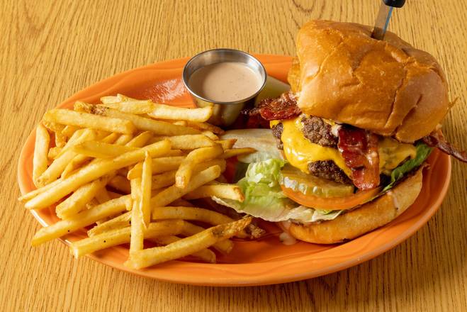 Order Replay Burger food online from Replay Sports Pub And Arcade store, Beaverton on bringmethat.com