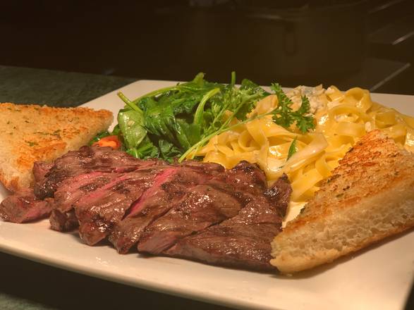 Order Steak and Fettuccine food online from Rosie McCanns Irish Pub & Restaurant store, San Jose on bringmethat.com