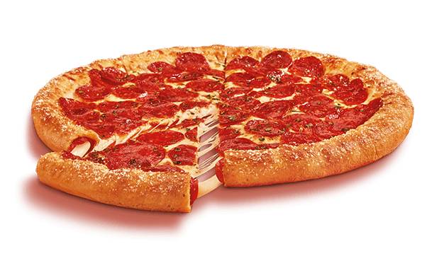 Order Pepperoni and Cheese Stuffed Crust Pizza food online from Little Caesars store, La Verne on bringmethat.com