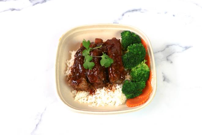 Order BBQ Rib Bowl  food online from Thai Dish Restaurant store, Boston on bringmethat.com