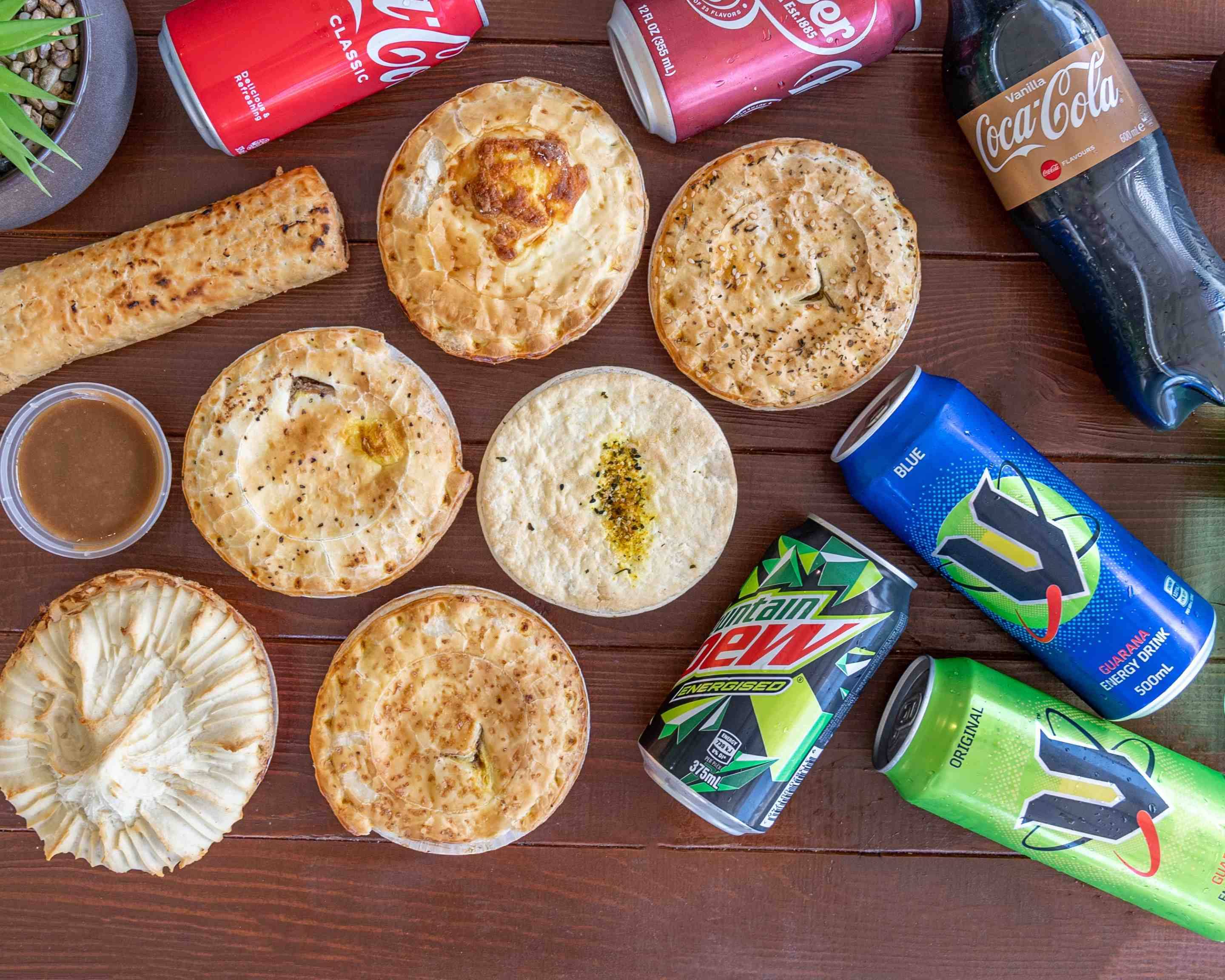 Pies & Burger Hut Menu Takeout in Brisbane Delivery Menu & Prices