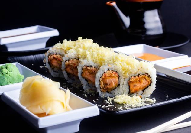 Order Salmon Tempura food online from Sushistop store, Orlando on bringmethat.com