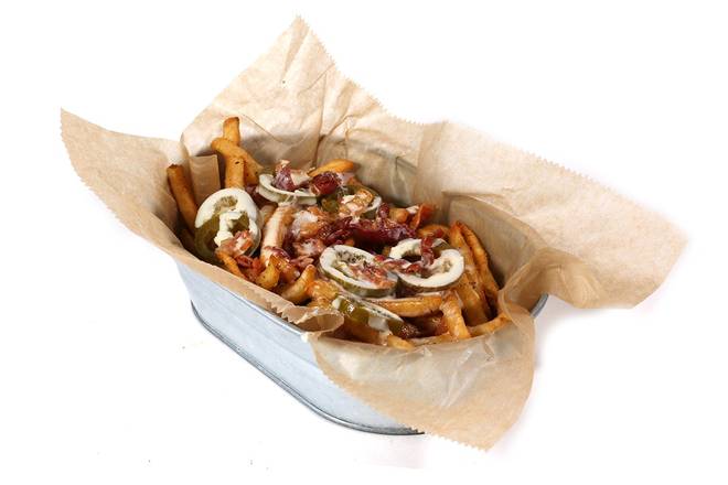 Order Loaded Cosmik Fries food online from Hopcat store, Indianapolis on bringmethat.com