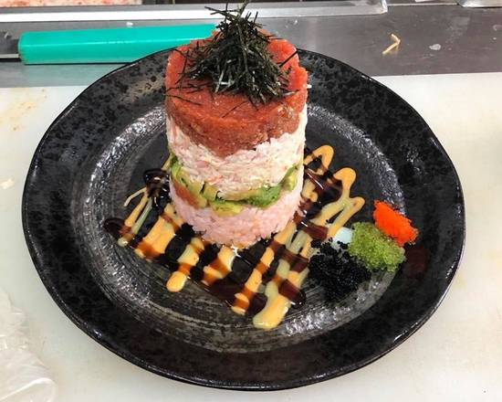 Order Ahi tower food online from Sushi Go store, Plano on bringmethat.com
