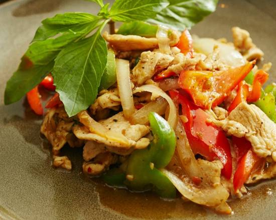 Order Thai Basil Sauce ⭐️ food online from Red basil thai kitchen store, Long Island City on bringmethat.com