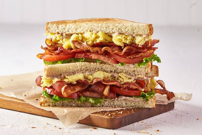 Order BBLT & Egg Sandwich food online from Corner Bakery store, McAllen on bringmethat.com