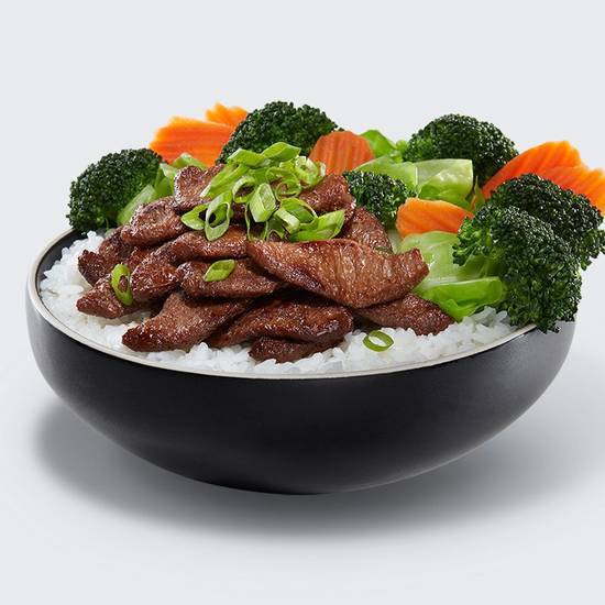 Order Plantspired Steak Veggie Bowl  food online from Waba Grill store, Van Nuys on bringmethat.com