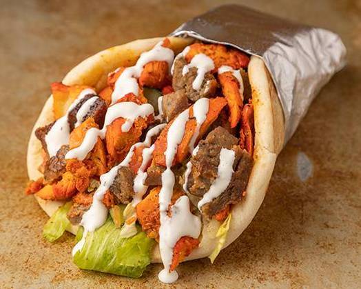 Order Build-a-Gyro. Halal food online from Naz Halal Food store, Garden Grove on bringmethat.com