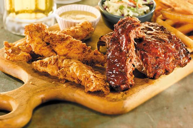 Order Baby Back Ribs & Chicken Tenders Family-Style Meal food online from Underground Chuck'S store, Goodlettsville on bringmethat.com