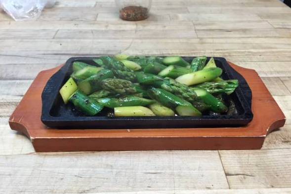 Order Sauteed Asparagus food online from Sushi Katsu-Ya - Woodland Hills store, Woodland Hills on bringmethat.com