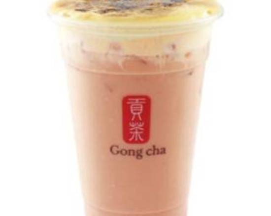 Creme Brulee Strawberry Smoothie