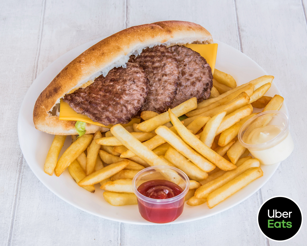Sandwich steak