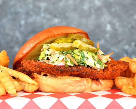 Order Hot Chicken Sandwich food online from Nashville Hot Chicken Shack store, Westminster on bringmethat.com