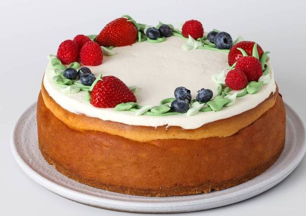 Order 9" Triple Berry Cheesecake food online from Sweet Lady Jane- Beverly Hills store, Beverly Hills on bringmethat.com