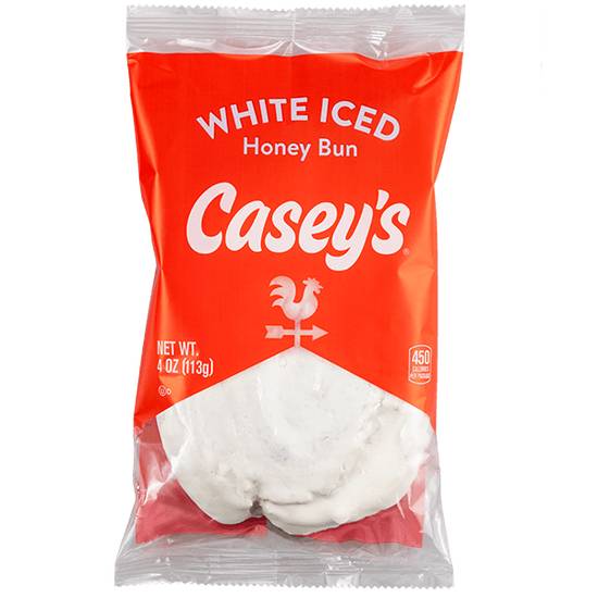 Order Casey's White Iced Honey Bun 4oz food online from Casey store, Carter Lake on bringmethat.com